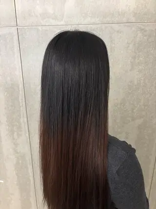 ロング 常原 悠希のヘアスタイル