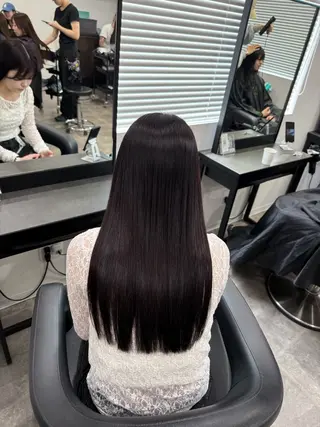 ロング カラー ヘアアレンジ 💗暖色特化ピンク/ 赤髪💗HARUNAのヘアスタイル