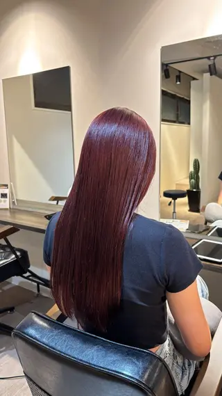 ロング miyuu🔆 ナチュラルハイライトのヘアスタイル