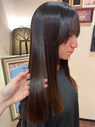 ロング hair&space velon所属・推しカラー🫧 サーシャのヘアスタイル