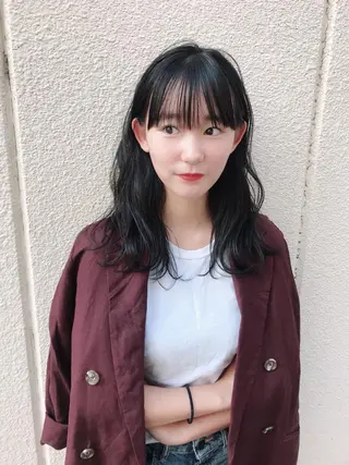 セミロング ♡ma ki♡のヘアスタイル