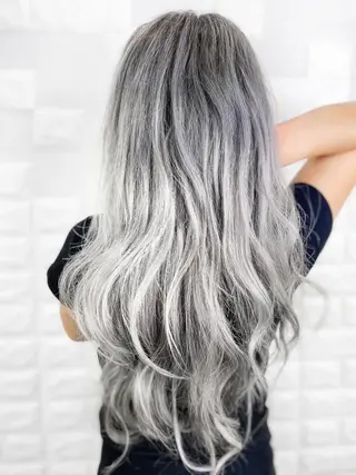 ロング カラー ヘアアレンジ Shelltie Fiel (シェルティフィエル)所属・次世代シールエクステ 錦糸町 小泉 朋之のヘアスタイル