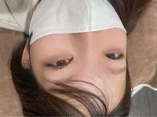 パーマ luana所属・ネイルとまつ毛パーマ 束感仕上げ💕環奈のマツエク・マツパデザイン