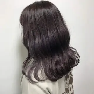 ロング カラー ヘアアレンジ PRIVATE SALON EYES所属・EYES リアのマツエク・マツパデザイン