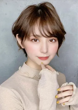 ショート カラー coo et fuu所属・根津、表参道2店舗 店長　内見 加瑞磨のヘアスタイル