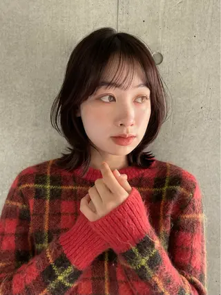 ショート 似合わせ/透明感 /レイヤー/りほ🤍のヘアスタイル