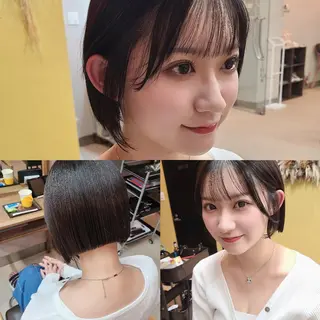 ショート カラー 西田 理沙のヘアスタイル