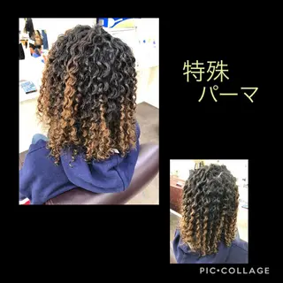 セミロング ヘアサロンオスカー 岸和田蛸地蔵店のヘアスタイル