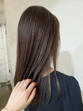 ロング カラー パ ルのヘアスタイル