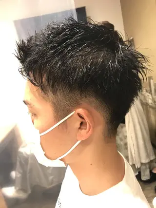 ショート メンズ 12月限定クーポン 💕大量更新ブリーチのヘアスタイル