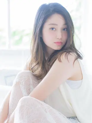 ショート ミディアム セミロング ロング カラー パーマ ヘアアレンジ キッズ ネイル まつエク アンブレラカラー💫 フェイスフレーミングのヘアスタイル