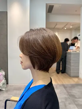 ショート ごとう さなのヘアスタイル