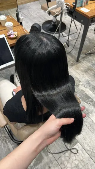 セミロング カラー AFLOAT RUVUA Smart Salon所属・韓国ヘア🎀/艶髪✨ /めぐみ/新宿のヘアスタイル