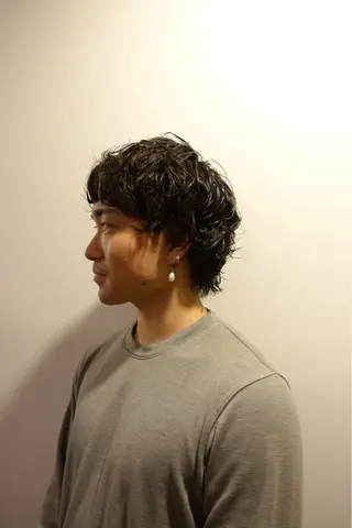 パーマ メンズ Lmano所属・Lmano ケンタのヘアスタイル