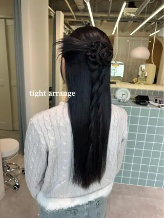 ヘアアレンジ 広島/わかな/ヘア セット/オリーブのヘアスタイル