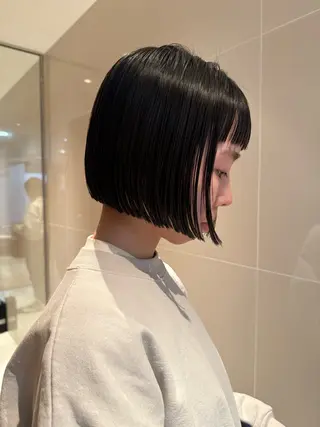 ショート ボブ/ショート 吉田竣のヘアスタイル