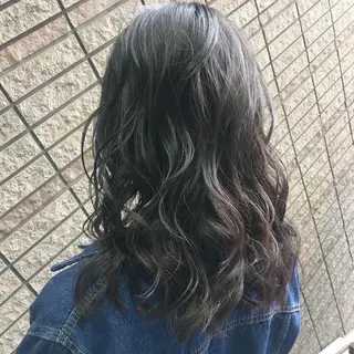 ロング 大山 晃介のヘアスタイル