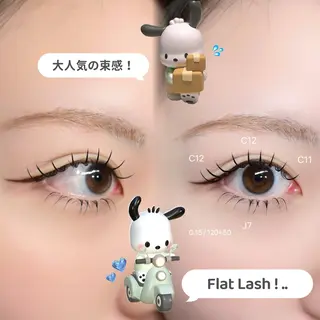 マツエク・マツパ sol nanamiのマツエク・マツパデザイン