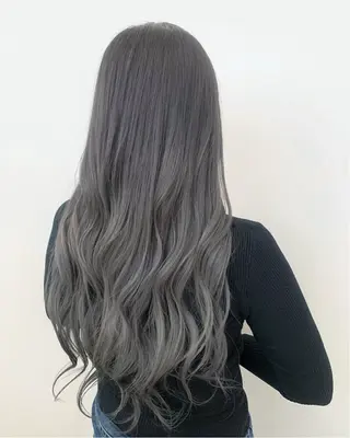 ロング カラー Parve  Mix 🫧梶川虹のヘアスタイル