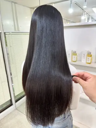 ロング 髪質改善/レイヤー ストウシンゴのヘアスタイル