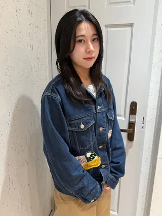 ミディアム カラー mai / linoah˚✧のヘアスタイル