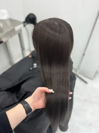 セミロング カラー 🎀愛されgirly ヘア🫧Ayakaのヘアスタイル