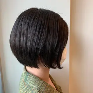 ショート ボブウルフ／ボブ Satsuki【名駅のヘアスタイル