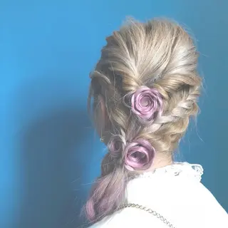 ロング mira share salon所属・ブリーチカラー🐼 sayukiのヘアスタイル