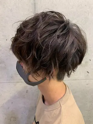 ショート パーマ ラニティック所属・田辺 東陽のヘアスタイル