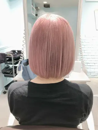 ショート カラー 🧸ミルクティー🧸 kousei🧸のヘアスタイル