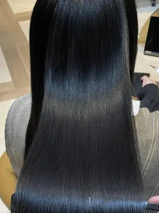 ロング ダメージレス縮毛矯正 髪質改善【美冴】のヘアスタイル