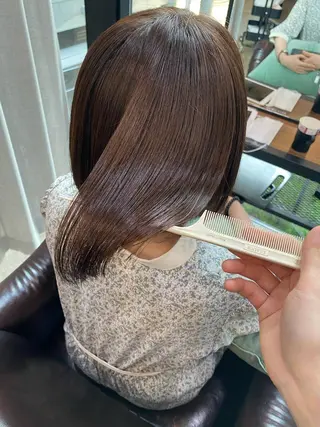 ミディアム youres hair 髪質改善トリートメント&ヘッドスパ 恵比寿本店【ユアーズ ヘア】所属・✨美髪エステ✨ 佐々木みなみのヘアスタイル