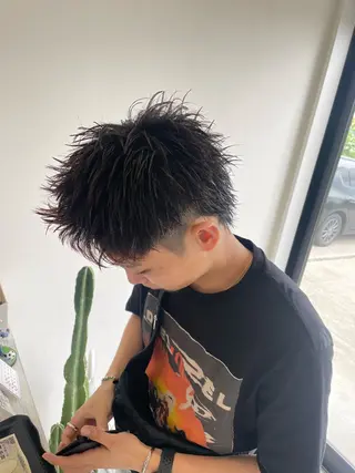 ショート Men´s BUCK所属・岐阜No.1メンズ 美容師／村上達紀のヘアスタイル