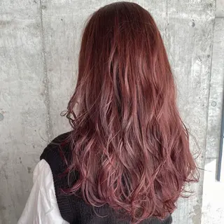 セミロング カラー 💘透明感カラー💘 沖本 将宏のヘアスタイル