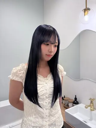 ロング utari所属・🤍amane🤍 ハイトーン/ブリーチのヘアスタイル