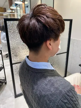 ショート メンズ 長津 健一郎のヘアスタイル