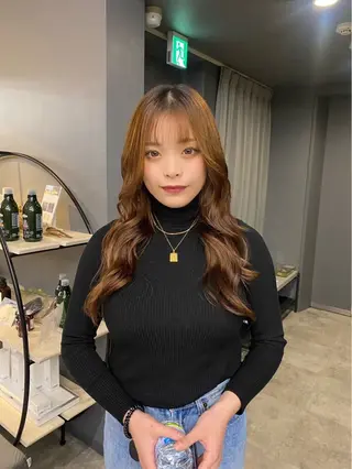 ロング 片山 朝陽のヘアスタイル