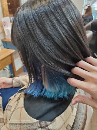 ミディアム カラー パーマ ヘアアレンジ メンズ ◆ショート/ボブ/ 髪質改善◆松本尚弥のヘアスタイル