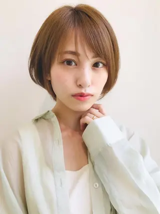 ショート イメチェンカット✂️ 錦糸町佐藤店長のヘアスタイル