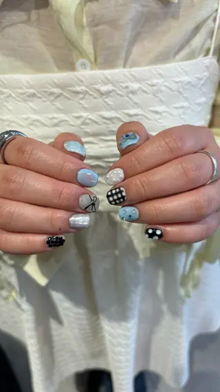 ネイル ガーリーネイル hiroka🩰🎀のネイルデザイン