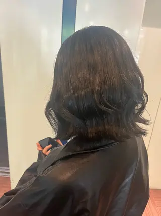 ミディアム カラー Little福岡 ‪🌱‬ AIのヘアスタイル
