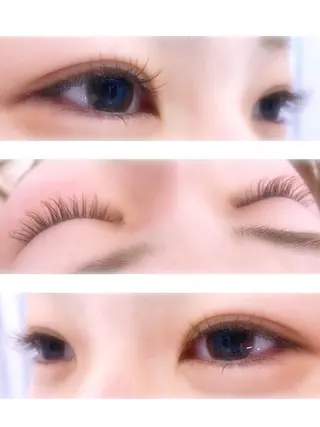 マツエク・マツパ 保子 祐里香のヘアスタイル