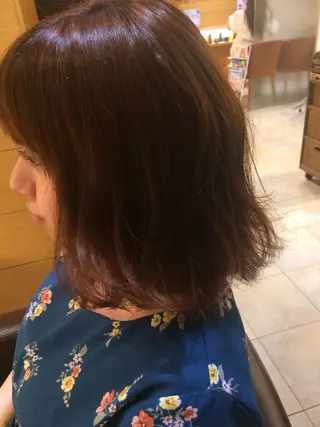 ミディアム カラー パーマ ヘアアレンジ メンズパーマの巨匠 鈴木純のヘアスタイル