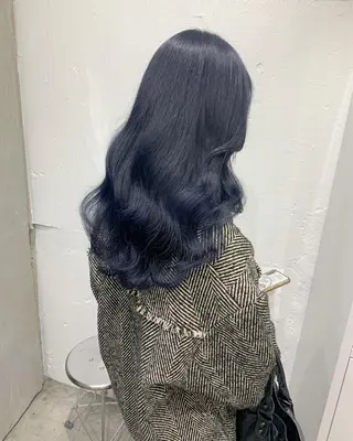 ロング カラー ヘアアレンジ SALOWIN原宿ash店所属・理想のハイトーンへ 🌙サイダサキのヘアスタイル