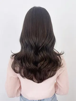 カラー セミロング ITbyALBUM 中野店のヘアスタイル