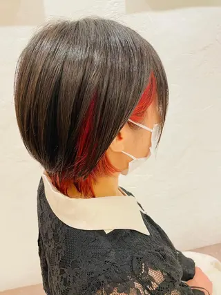カラー 🌿アロマヘアルーム 池袋店✂︎のヘアスタイル