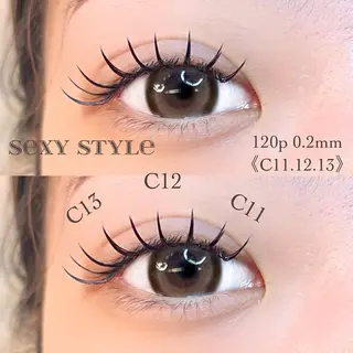 マツエク・マツパ 大阪梅田 SAKI 韓国風束感まつ毛のマツエク・マツパデザイン