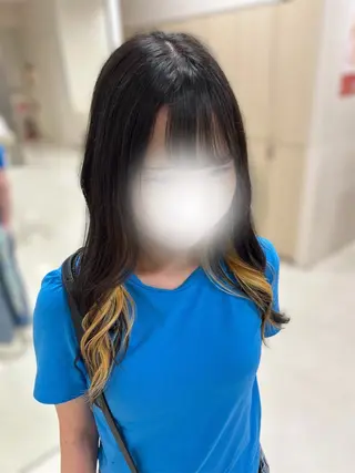ロング ベージュ カラー🧸ゆいなのヘアスタイル