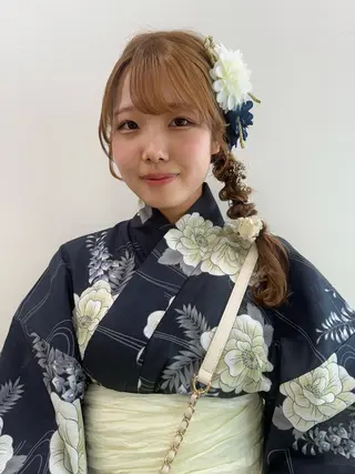 ロング 韓国/ヘアアレンジ/ 髪質改善/夏美のヘアスタイル