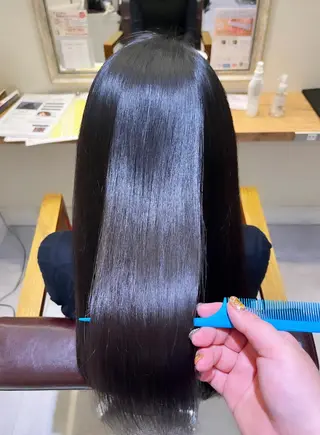 セミロング カラー BLENDby happiness所属・KAORU/絹髪 /髪質改善/奈良のヘアスタイル